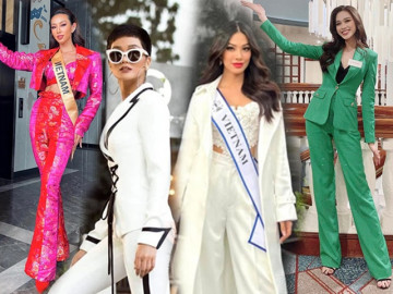 Đại diện Việt Nam lên đồ phỏng vấn kín, Thùy Tiên cao tay, H’Hen Niê đụng nhiều nước vẫn vào Top 5