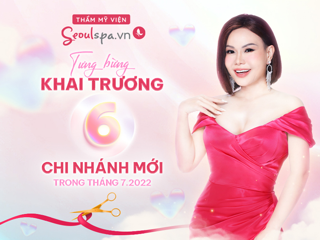 SeoulSpa.Vn đồng loạt khai trương 6 chi nhánh mới trong tháng 7
