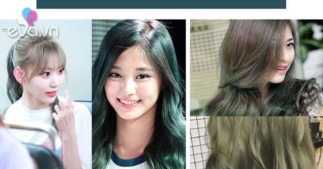 Tóc màu xanh rêu: Top 20 kiểu màu tóc đẹp trẻ trung hot nhất hiện nay