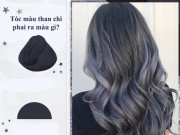 Làm đẹp - Tóc màu than chì: Top 15 màu tóc đẹp cá tính hút hồn mọi ánh nhìn