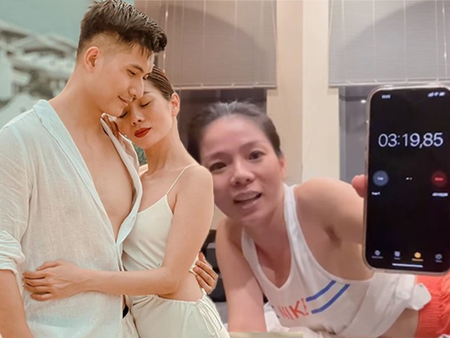 Lệ Quyên trổ tài Plank hơn 3 phút, khỏe hơn Lâm Bảo Châu, dân tình chỉ ra điều bất hợp lý