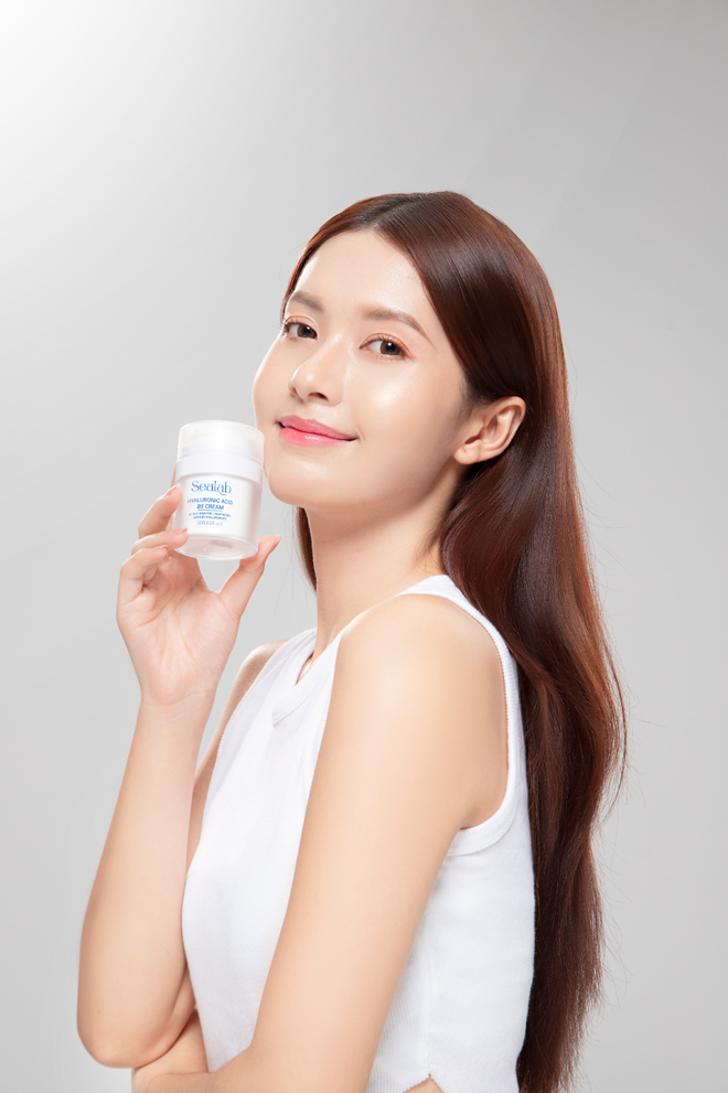 Skincare đúng 4 bước cơ bản với SeaLab, da đang nổi mụn tùm lum cũng láng mịn, lỗ chân lông nhỏ xíu sau 2 tuần - 3