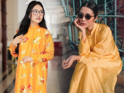 Thời trang - Phương Mỹ Chi mặc áo dài đi chợ, so với đàn chị Tăng Thanh Hà long lanh không thua kém