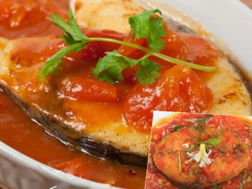 3 cách nấu cá thu sốt cà chua với dứa, nước dừa thơm ngon đậm vị