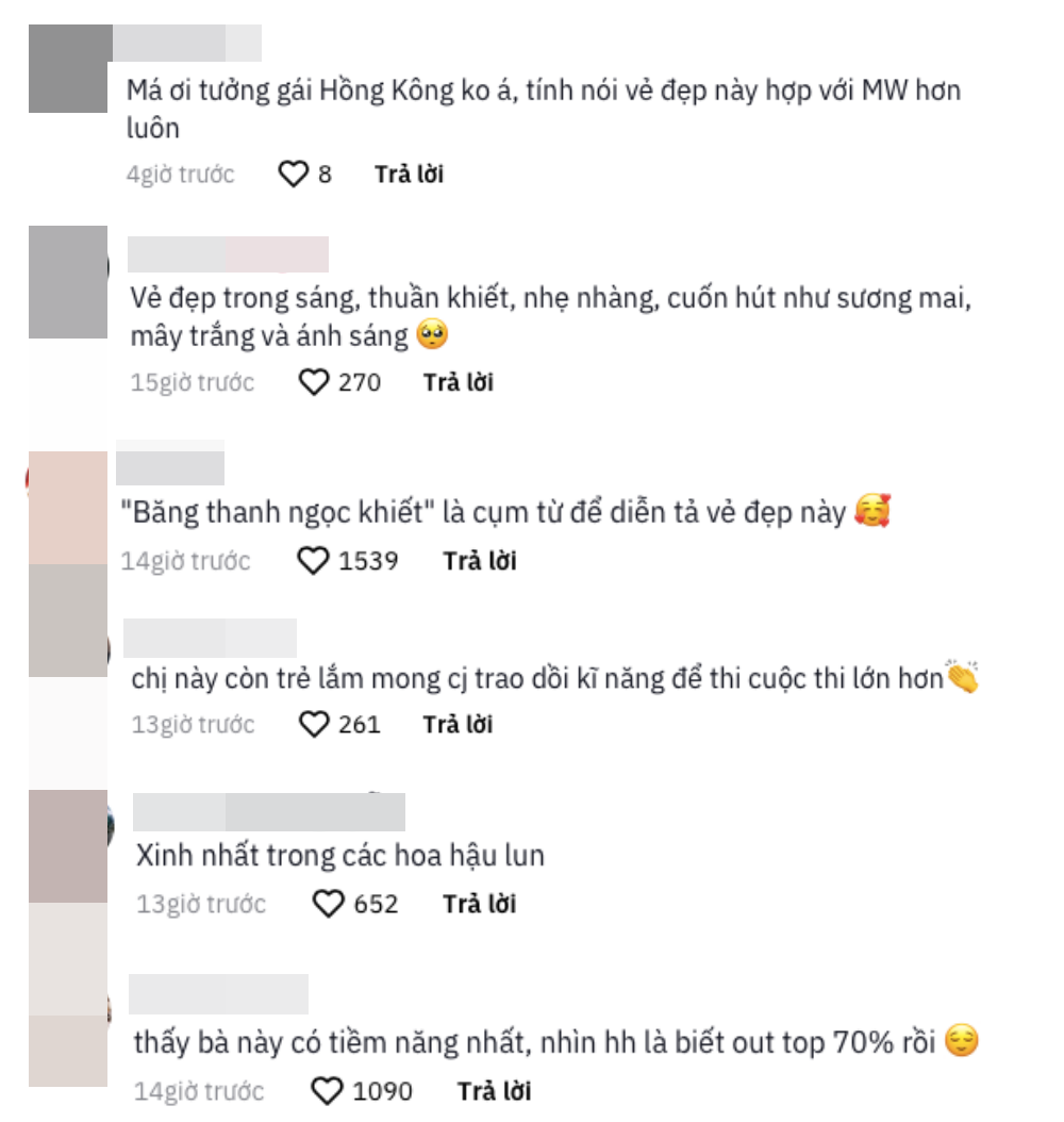 Có người còn giành cho cô nàng những tính từ mô tả nhan sắc mĩ miều như băng thanh ngọc khiết, trong sáng như nắng mai,...