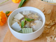Bếp Eva - Học gái đảm nấu chè khúc bạch mát lạnh, thạch sữa mềm mịn ăn đã miệng