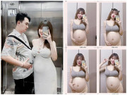 Bà bầu - Vợ diễn viên Anh Tuấn “Phố trong làng” bầu hơn 6 tháng tiết lộ bị chồng "bạo lực"