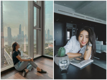 Sao Việt sở hữu biệt thự trước khi lấy chồng: Người có nhà trăm tỷ, người đi xe đạp trên sân thượng