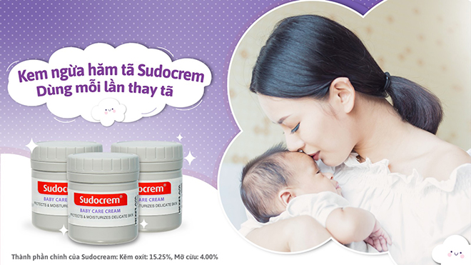 Kem Sudocrem: Ngừa hăm tã, bảo vệ làn da bé luôn mềm mại - 1