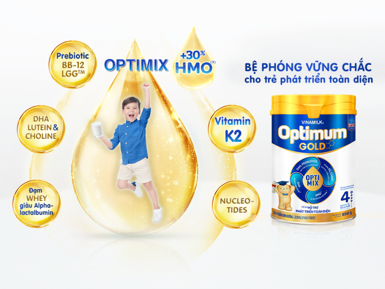 Optimum Gold 4: giải pháp hỗ trợ phát triển toàn diện từ hệ tiêu hoá - 2