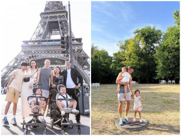 Sao Việt 24h: 3 thế hệ nhà Hồ Ngọc Hà vi vu tại Pháp, Lisa - Leon được mẹ khen hết lời