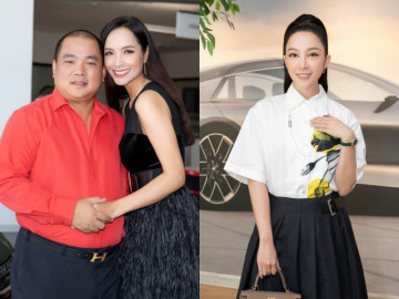 Vợ chồng Minh Khang - Thúy Hạnh tình tứ chốn đông người, hội ngộ chim công Linh Nga