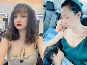 Làm mẹ - Mỹ nhân Cổng mặt trời sinh con được chồng chuyển tiền trả công, cảnh bỉm sữa đầu bù tóc rối