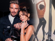 Làm đẹp - Victoria Beckham khoe hậu trường chụp tạp chí, body mẹ 4 con thậm chí bỏ xa con dâu tỷ phú