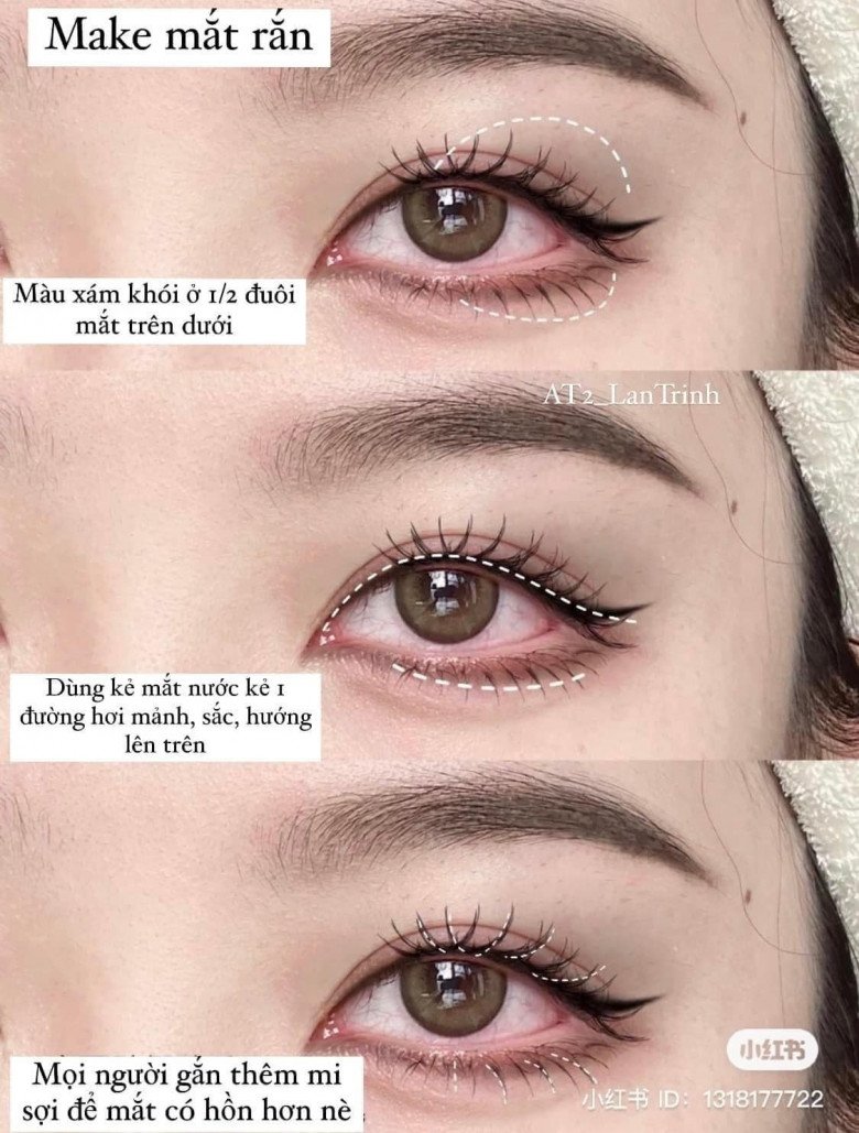 Trào lưu kẻ mắt như Jennie BLACKPINK nở rộ, kẻ lông mày còn dễ hơn kẻ mắt mèo - 10