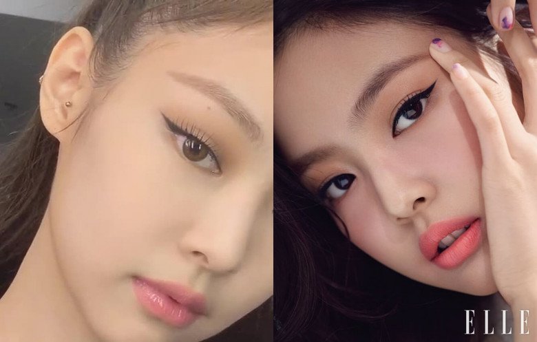 Trào lưu kẻ mắt như Jennie BLACKPINK nở rộ, kẻ lông mày còn dễ hơn kẻ mắt mèo - 5