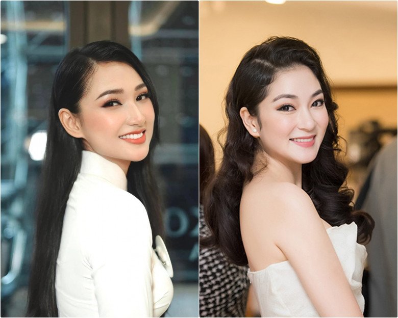 Từ khung xương hàm cho tới nụ cười rạng rỡ, sống mũi cao và đôi mắt sáng, Phương Linh đang được dân tình ví von như bản sao Nguyễn Thị Huyền.