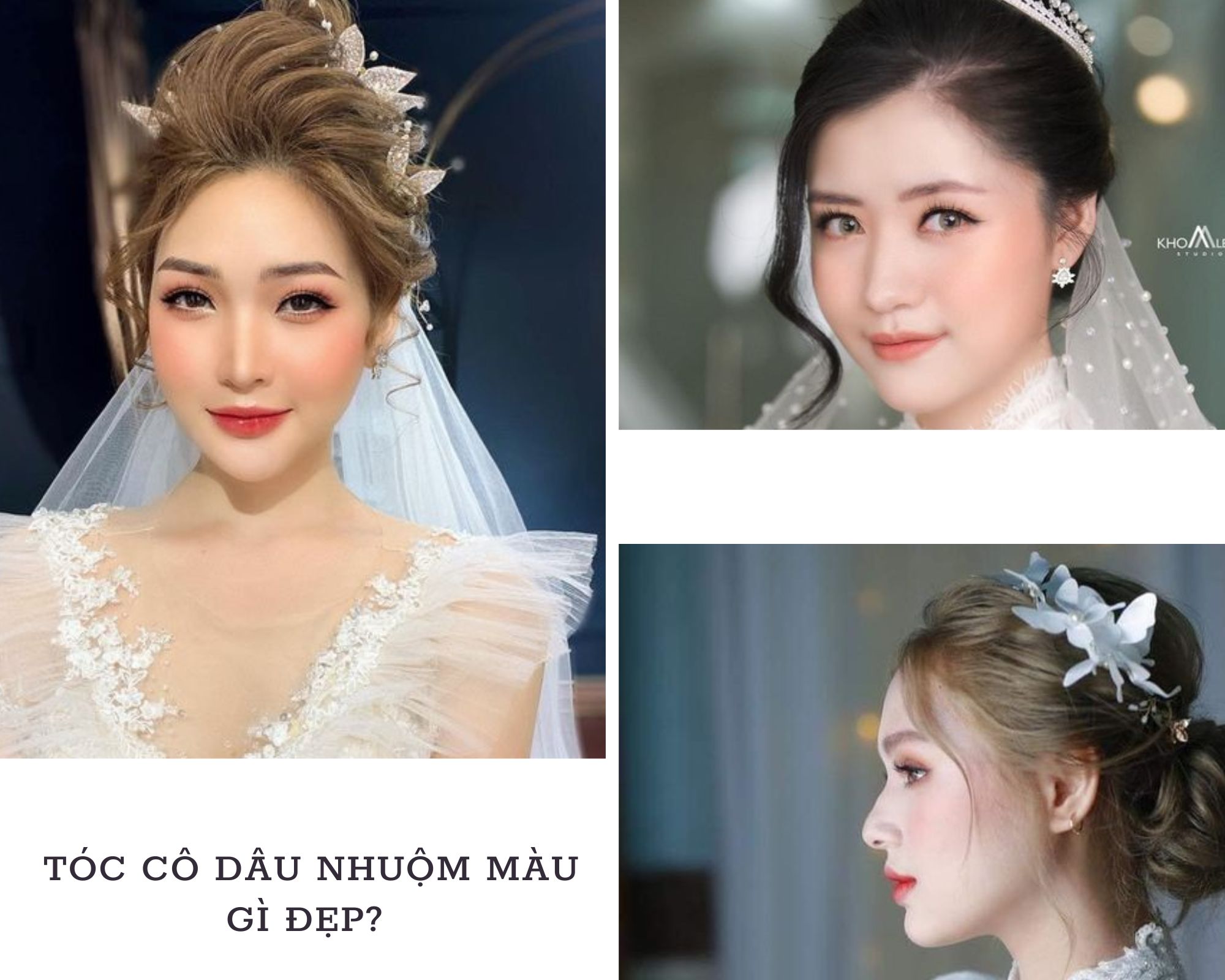 30+ kiểu tóc cô dâu đẹp đơn giản dẫn đầu xu hướng thời trang hiện nay - 1