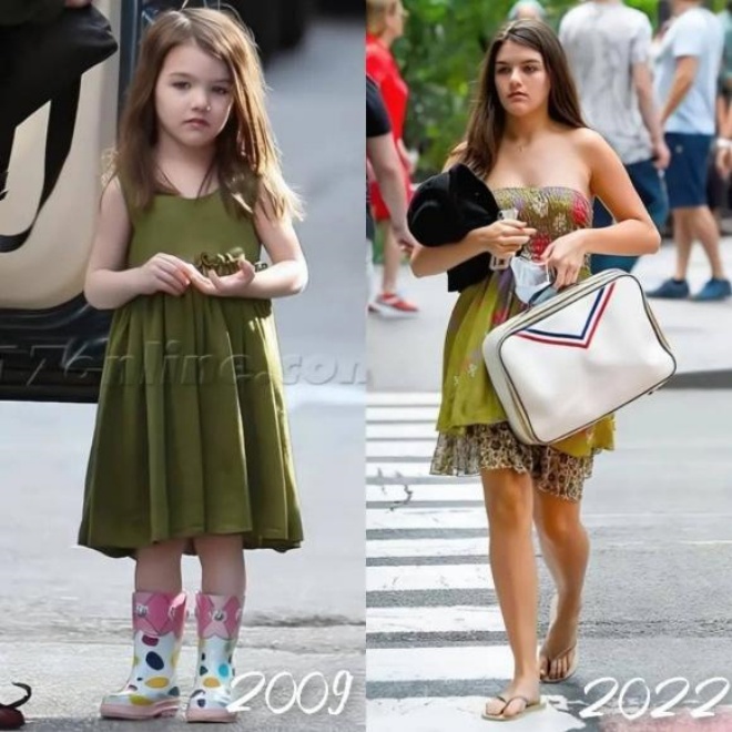 Suri Cruise Ở Tuổi Dậy Thì Ngày Càng Xinh Đẹp Và Bắt Đầu Giống Mẹ Đẻ?