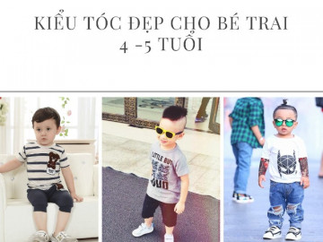 25 kiểu tóc đẹp cho bé trai từ 1 đến 10 tuổi cực đáng yêu và dễ thương
