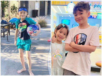 Về Việt Nam hợp đất, Jacky Minh Trí béo trắng, làm tóc xoăn điển trai khiến Thanh Thảo tự hào