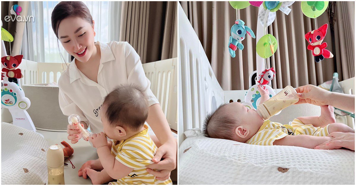View - Bận rộn giao con cho bảo mẫu chăm bẵm, Bảo Thy giờ phải cầu cứu các mẹ bỉm sữa