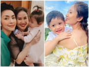 Làm mẹ - 2 "Heo vàng" của Thanh Thúy, Thân Thúy Hà đặc biệt nhất showbiz Việt, giờ bé nào cũng đáng yêu