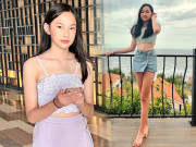 Thời trang - Có ông là tỷ phú, cháu gái 14 tuổi về quê diện bình dân được khen hoa hậu tương lai