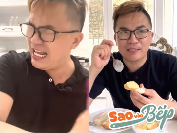 MC Đại Nghĩa hướng dẫn cách làm bơ chấm bánh mỳ ngon hết sảy, fan cười xỉu vì 1 khoảnh khắc