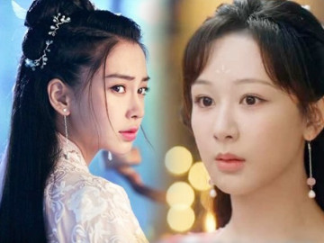 Trầm Vụn Hương Phai: Dương Tử bị chê chỉ biết trợn mắt hệt Angelababy, gương mặt sưng phù bị nữ phụ lấn át