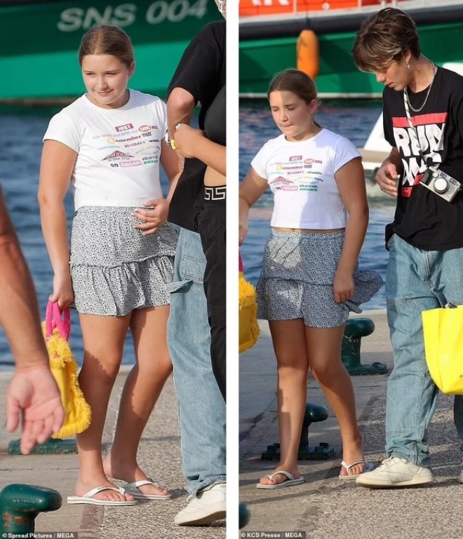 Cô bé gây chú ý vì vóc dáng phổng phao.