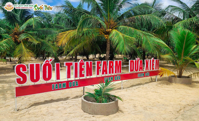 Hòa mình với bãi cát trắng trải dài tại Farm Dừa Suối Tiên - 1