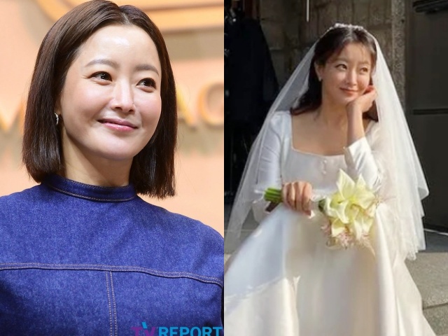 Sau khi gây thất vọng, mỹ nhân tự nhận đẹp hơn Kim Tae Hee U50 bất ngờ diện váy cưới