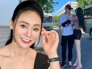 Làm đẹp - Con trai bà Xuân Hương Vị Tình Thân lớp 10 cao hơn 1m80, nhìn sang body mẹ U50 mãn nhãn