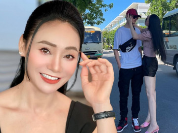 Con trai bà Xuân Hương Vị Tình Thân mới học lớp 10 đã cao hơn 1m80