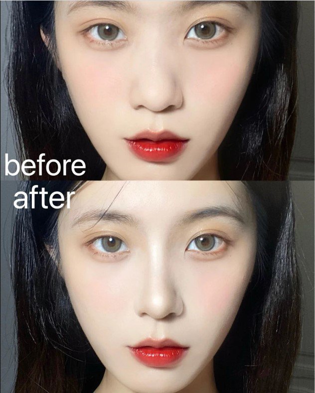 Tạo khối mũi có thể đánh lừa thị giác người đối diện ở góc nhìn chính diện hoặc hơi nghiêng. 