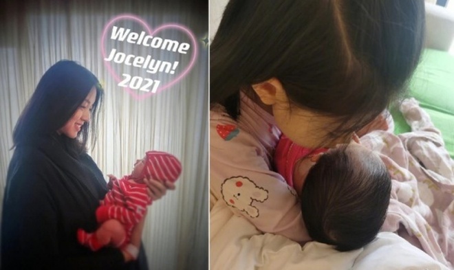 Trương Tử Lâm từng chỉ khoe ảnh 2 con gái nhưng giấu nhẹm mặt các bé.