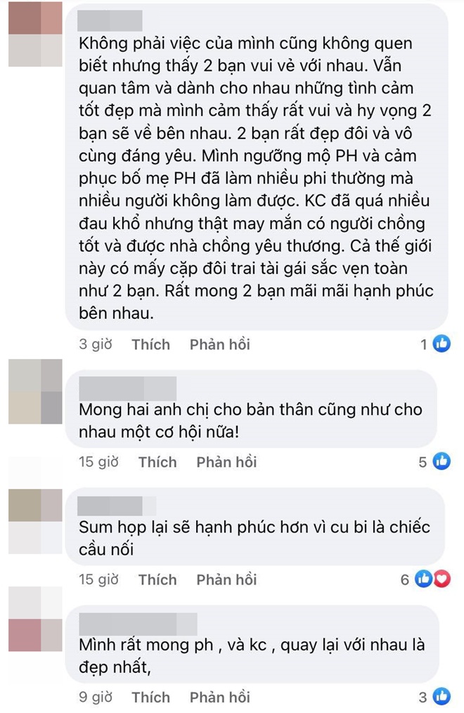 Cư dân mạng đồng loạt ủng hộ Lâm Khánh Chi và chồng cũ tái hợp.