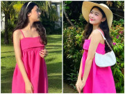 Làm mẹ - Mặc chung váy chị gái, con út Quyền Linh được khen xinh xuất sắc, người quen nói nhan sắc đời thực