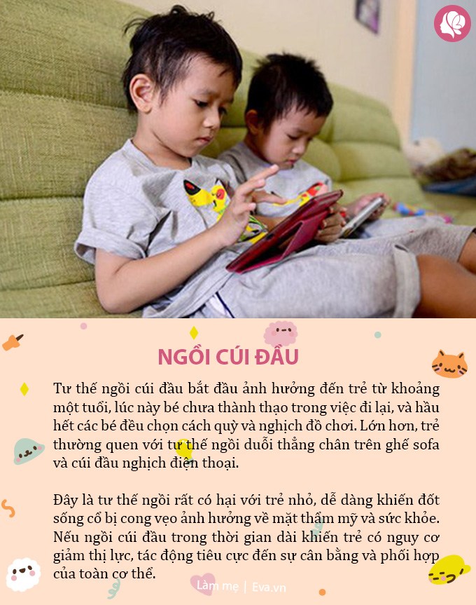 5 tư thế ngồi xấu dễ khiến trẻ gù lưng, mẹ không sửa ngay con lớn lên thấp lùn hơn bạn - 4