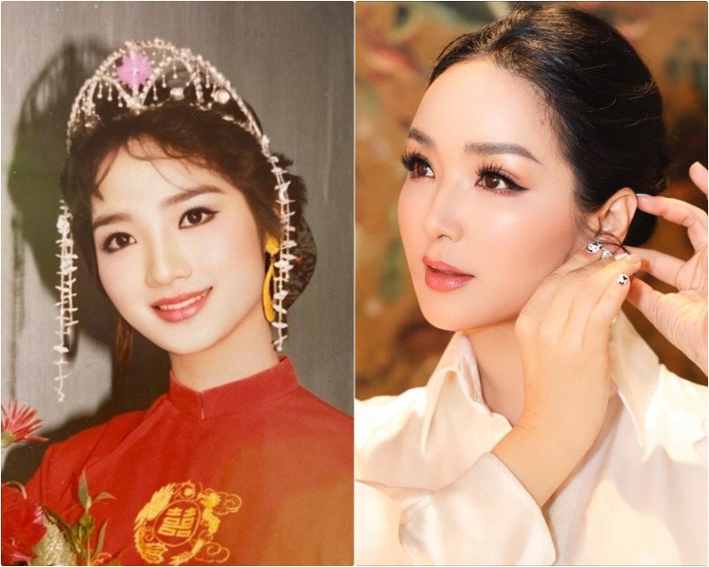 Hoa hậu Việt Nam không người kế nhiệm tuổi 51 da vẫn nhẵn thín dù tóc đã ngả màu hoa râm - 8