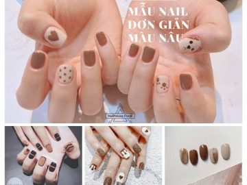 25 Mẫu nail đơn giản sang trọng nhẹ nhàng dễ thương hot nhất hiện nay