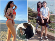 Làm mẹ - Nữ DV đẩy Lã Thanh Huyền ngã gãy cổ: Làm mẹ đơn thân, 34 tuổi trẻ đẹp như chị em với con gái