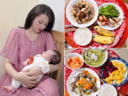 Bà bầu - 9X khoe cơm cữ ngon miệng, đẹp mắt khiến hội chị em không đẻ cũng thòm thèm