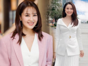 Thời trang - Diện chiếc quần từng bị Mạnh Trường “cà khịa”, Hồng Diễm nay như gái đôi mươi