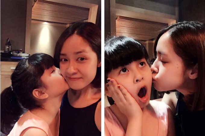 Nữ DV đẩy Lã Thanh Huyền ngã gãy cổ: Làm mẹ đơn thân, 34 tuổi trẻ đẹp như chị em với con gái - 12