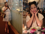 Bà bầu - "Mỹ nhân sexy nhất nhóm Mắt Ngọc" mang bầu ở Mỹ, sắp sinh vẫn rạng rỡ khoe sắc