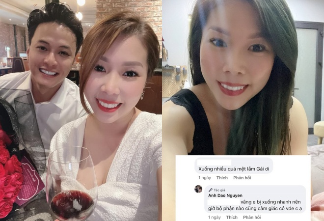 Trước đó, vợ Hồng Đăng cho biết cô sụt cân rất nhiều. Chia sẻ này khiến nhiều người lo lắng.