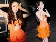 Thời trang - Có body mình dây nhưng vòng 1 rực lửa, Nhã Phương "đụng hàng" Minh Hằng quyến rũ một chín một mười