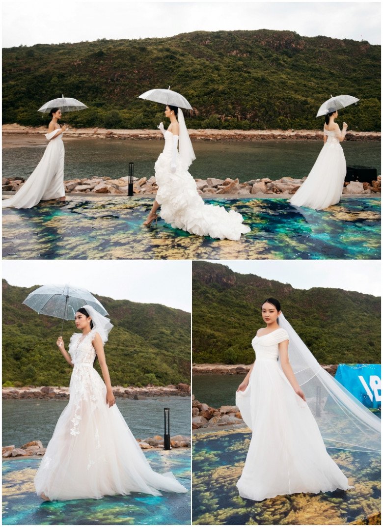 Tiểu Vy làm cô dâu ngọt ngào trong thiết kế của Lê Thanh Hòa, nhan sắc không góc chết làm ai cũng đắm say - 9
